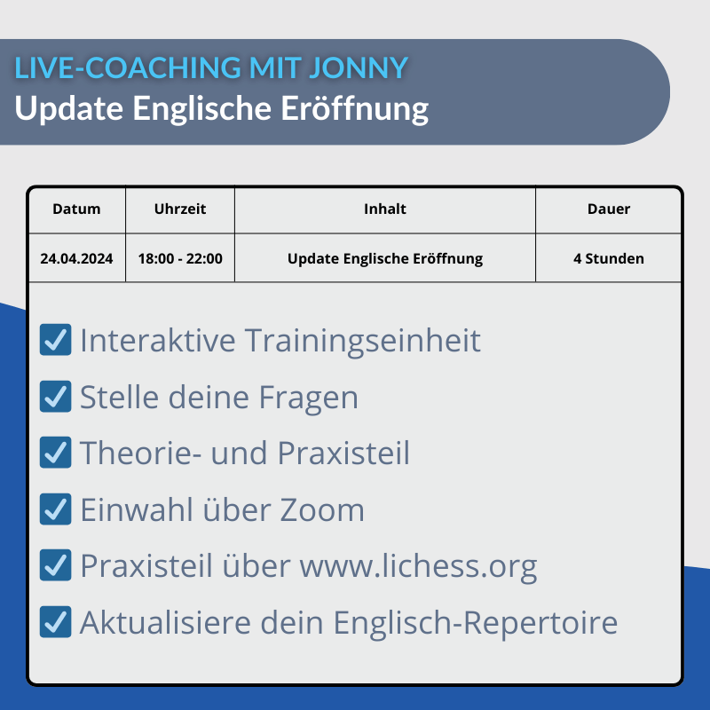 Live-Coaching mit Jonny:  Updates zu Jonnys Englisch!